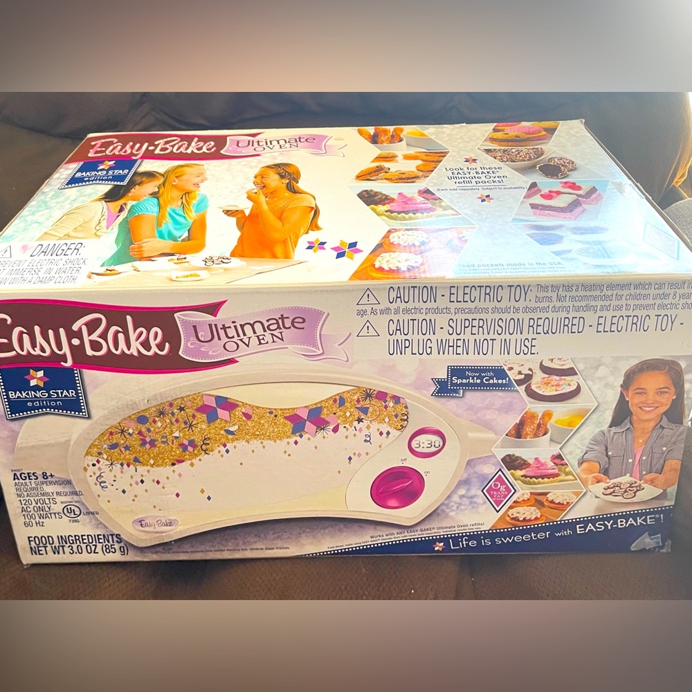 Easy Bake Oven-includes all pieces. Used once.